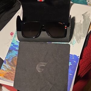 Carrera Black Square Sunglasses